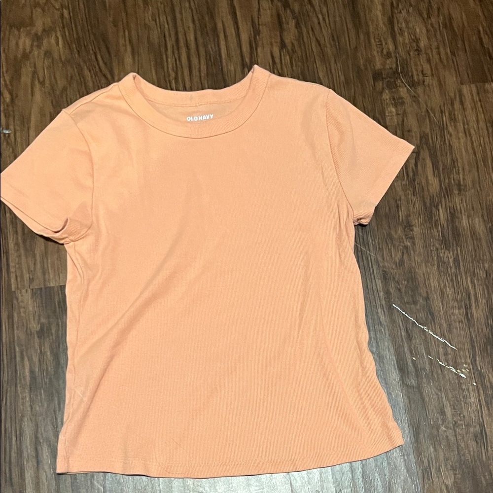 Old Navy Women's Coral Short Sleeve Tee